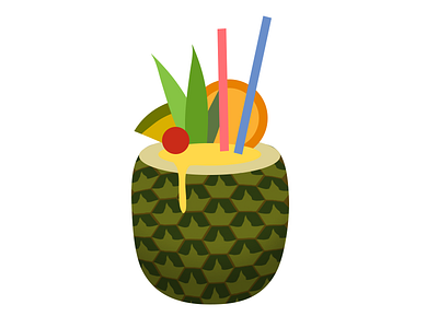 Jungle Juice flavicon flavour fruit icon logo packaging