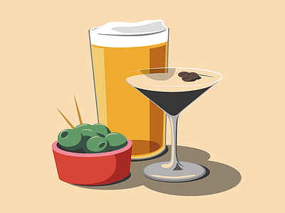 Drinks Illustration drinks product