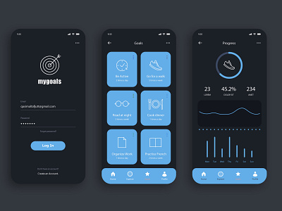 Mobile app design , ui design ux design