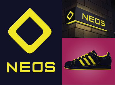 Neos. Sneakers art brand branding design graphic design illustration logo typography vector