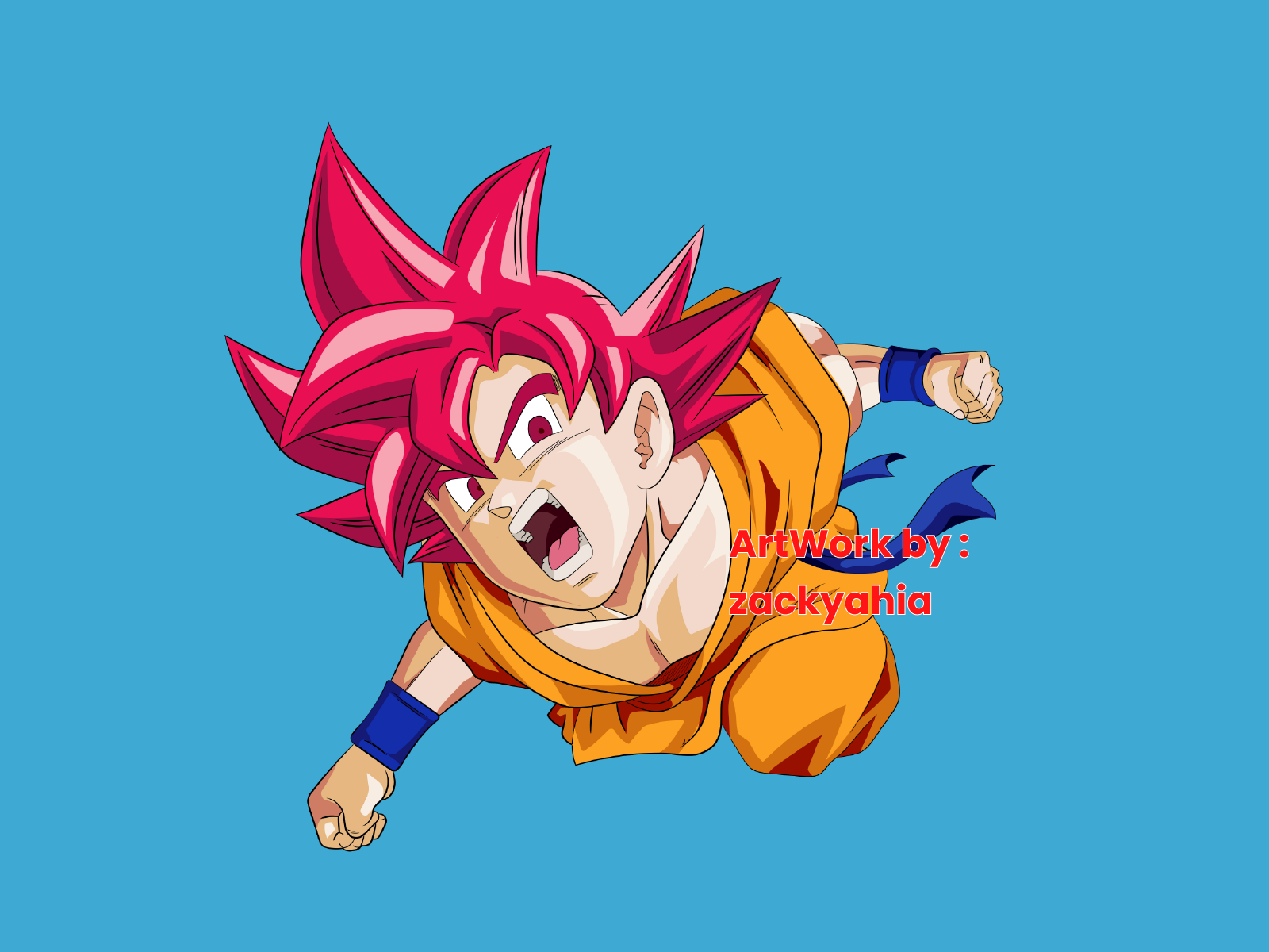 Digital Art (Dragon Ball Super) by zakaria on Dribbble