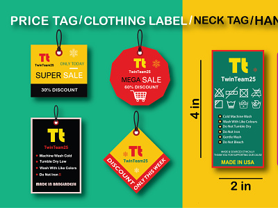 Hang tag animation branding eddm graphic design hang tag label logo vector vector tracing