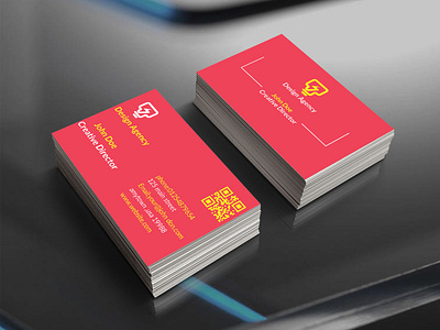 Dark Creative Business Card