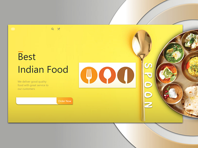 Food Website Home Page