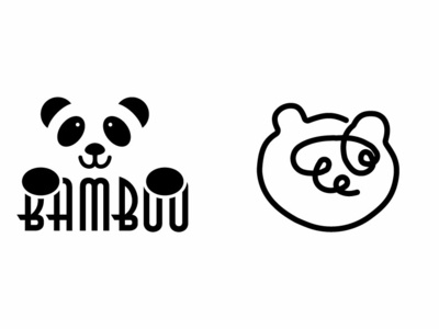 #dailylogochallenge - Panda Logo