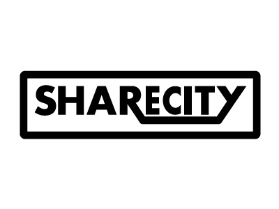 Rideshare logo - ShareCity dailylogo dailylogochallenge illustrator logo logo design logotype mark ride share