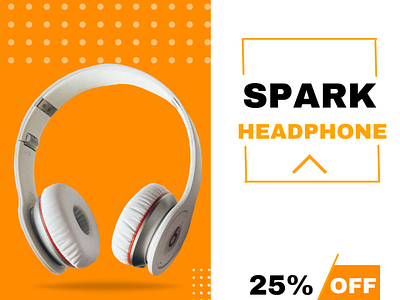 Headphone Design Advertisement branding graphic design