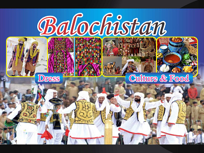 Flex design balochistan coreldraw creative culture design dress flex food graphic design