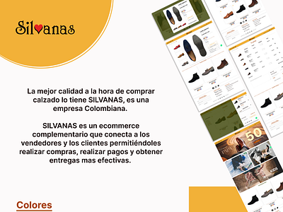 Silvanas branding design illustration ui ux