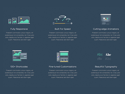 Crafticons detailed features graphics icons small