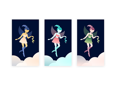 Star Fairy design fairy graphic design illustration vector