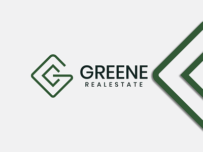 Greene Real Estate art artist blend branding buildinglogo capital design graphic design logo logodesign logoinspiration logoprocess logos property realestate vector