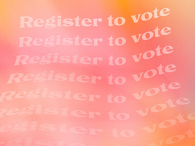 Register to Vote america election vote