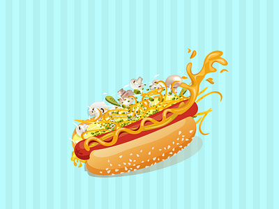 YummYwich Menu Logo Design