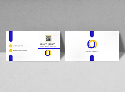 Commercial Concept Business Card branding business card