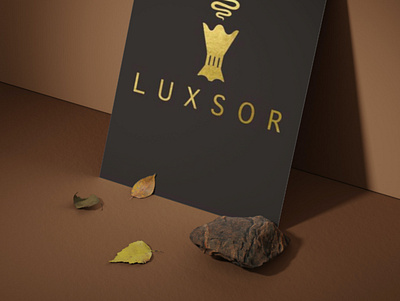 Luxsor logo for shop on Instagram branding design graphic design logo