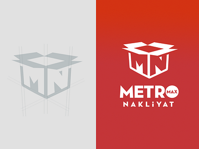 Metromax Nakliyat Logo cargo logo metromax red logo transportation