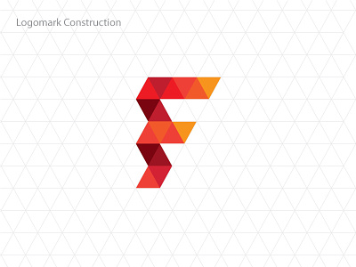 Akademik Fenomen Construction construction fenomen geometric grid hexagon logo logomark pattern triangle logo