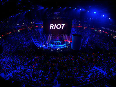 Riot Games logo redesign graphic design league of legends logo lol riot games