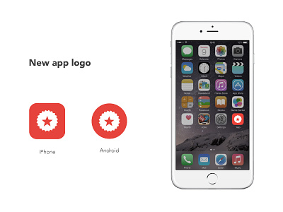 Yelp app logo app branding graphic design mobile