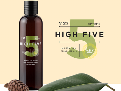 High Five Cosmetic packaging concept