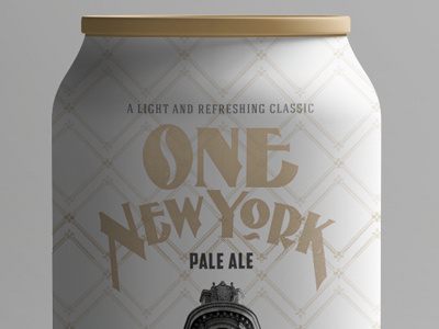 One New York Beer text detail