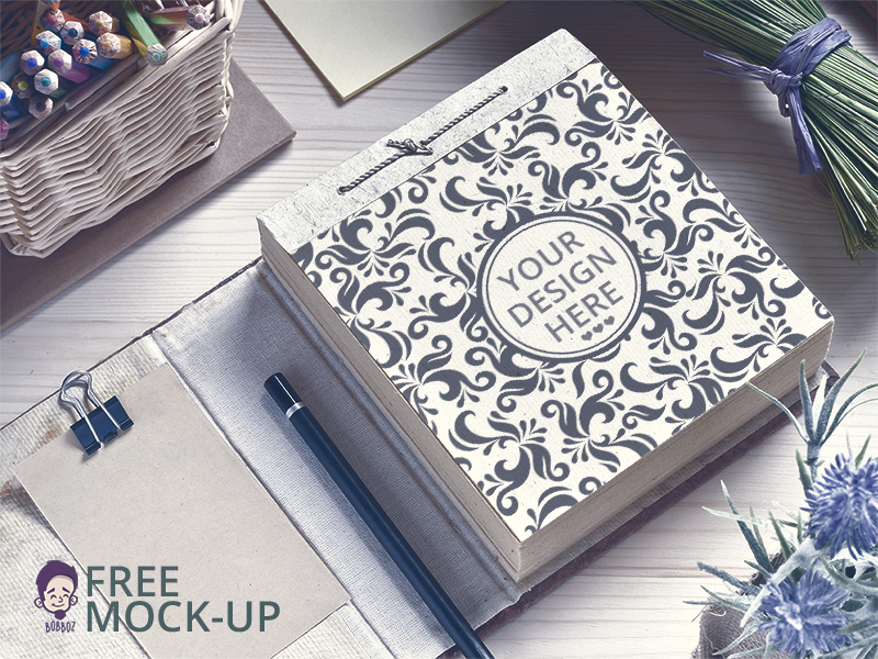 Download Free Paper Notepad Mockup by Roberto Rizzo on Dribbble