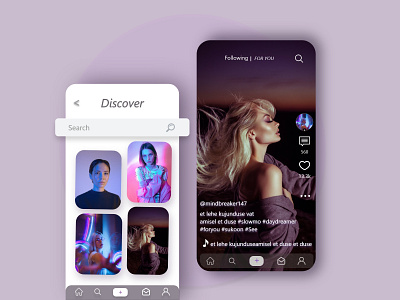 Social Media Mobile app android app app mobile app social media app uiux