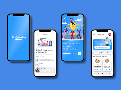 E-Learning App UI