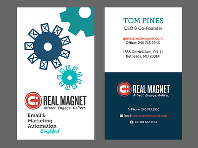 Vertical Business Cards