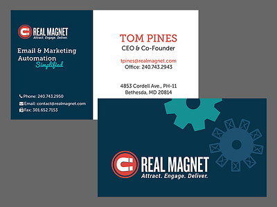 Business Cards Horizontal branding business cards email