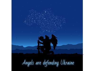 Angels are defending Ukraine