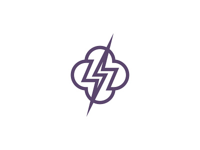 Lightening logo concept