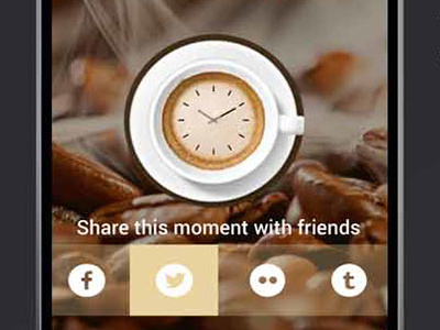Coffee Lab App Clock