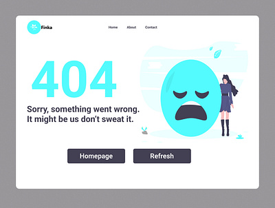 404 Page branding design graphic design illustration logo typography ui ux vector
