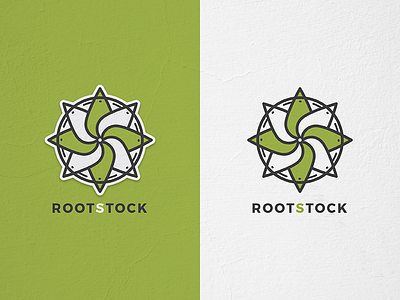 Rootstock Adventure adventure compass design direction green lockup logo nature organic rootstock travel tree