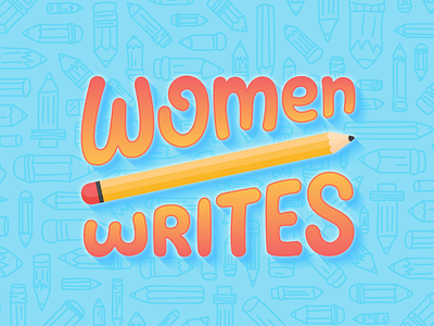 Women Writes history illustration letter lettering pencil rights type typography women writes