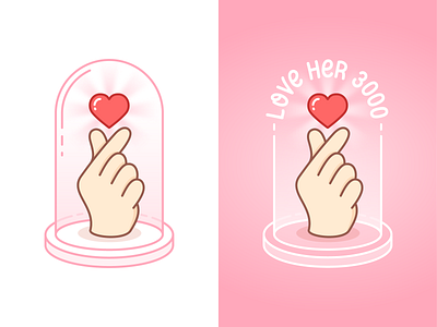 Love HER 3000 best design hand heart illustrate illustration lettering love mama mom mother symbol type