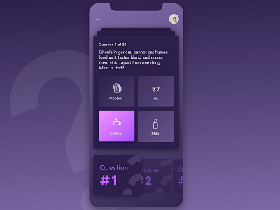 Quiz App Design Concept ❓ ft. Aditya Khatri