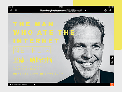 iPad magazine chinese ibloomberg ipad layout magazine