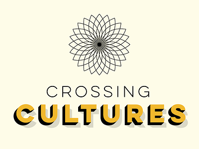 Crossing Cultures headline type
