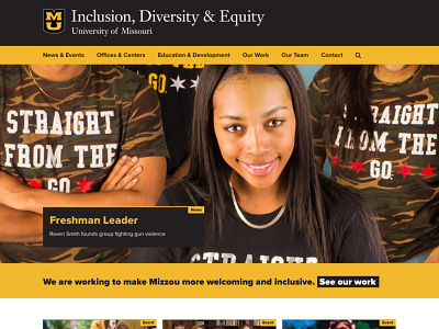 Division of Inclusion, Diversity and Equity edu mizzou website