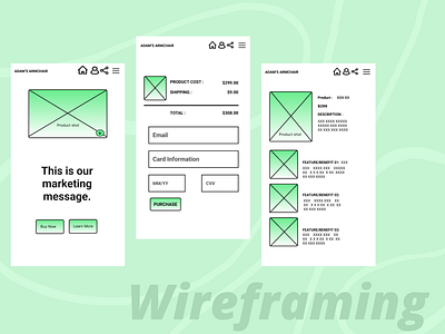 WireFraming Basics adobexd design figma graphic design ui ux wireframing