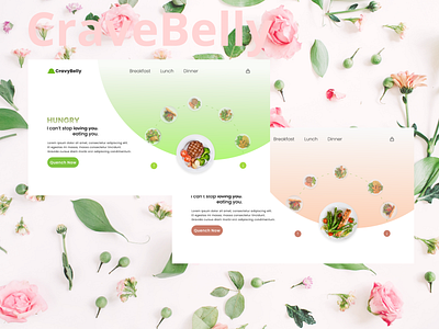 CraveBelly Landing Page