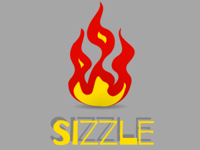 SIZZLE design logo logodesign