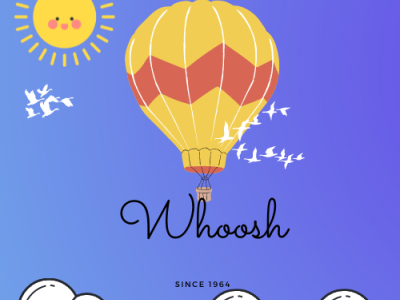 WHOOSH design logo logodesign