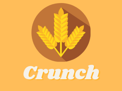 CRUNCH design logo logodesign