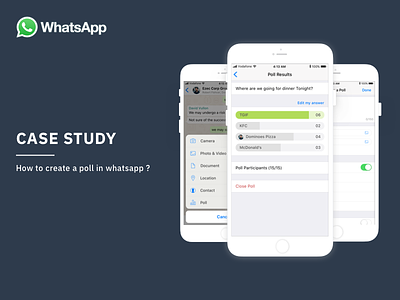 Case study - Whatsapp casestudy data design interaction mobile mobile ui whats