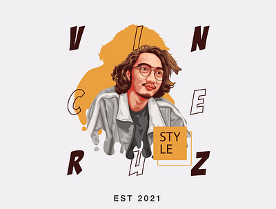 VinceruzStyle graphic design illustration vector