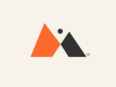 Modern Mountain Minimalist Logo 3d animation brand branding dailylogo design graphic design illustration logo logo designer m letter logo m logo motion graphics mountain ui ux vector